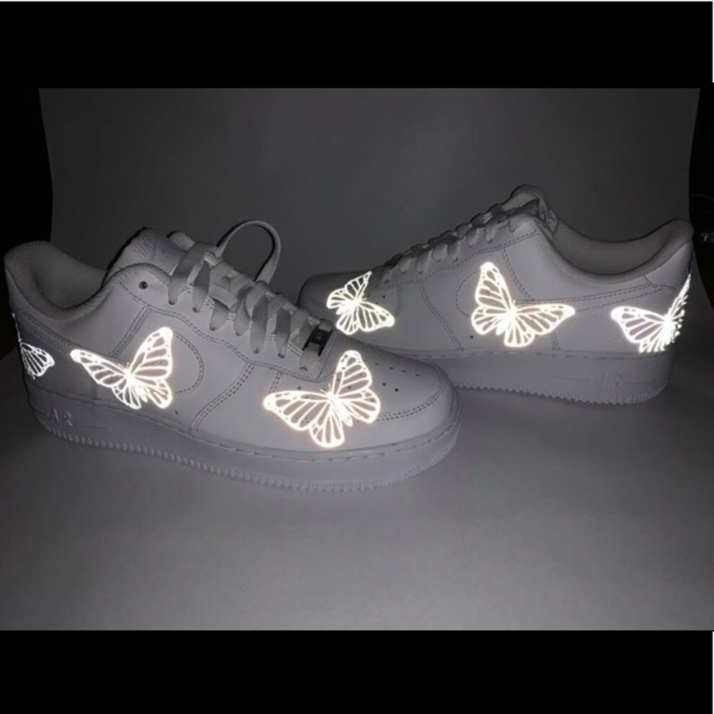 Reflective Butterfly AF1